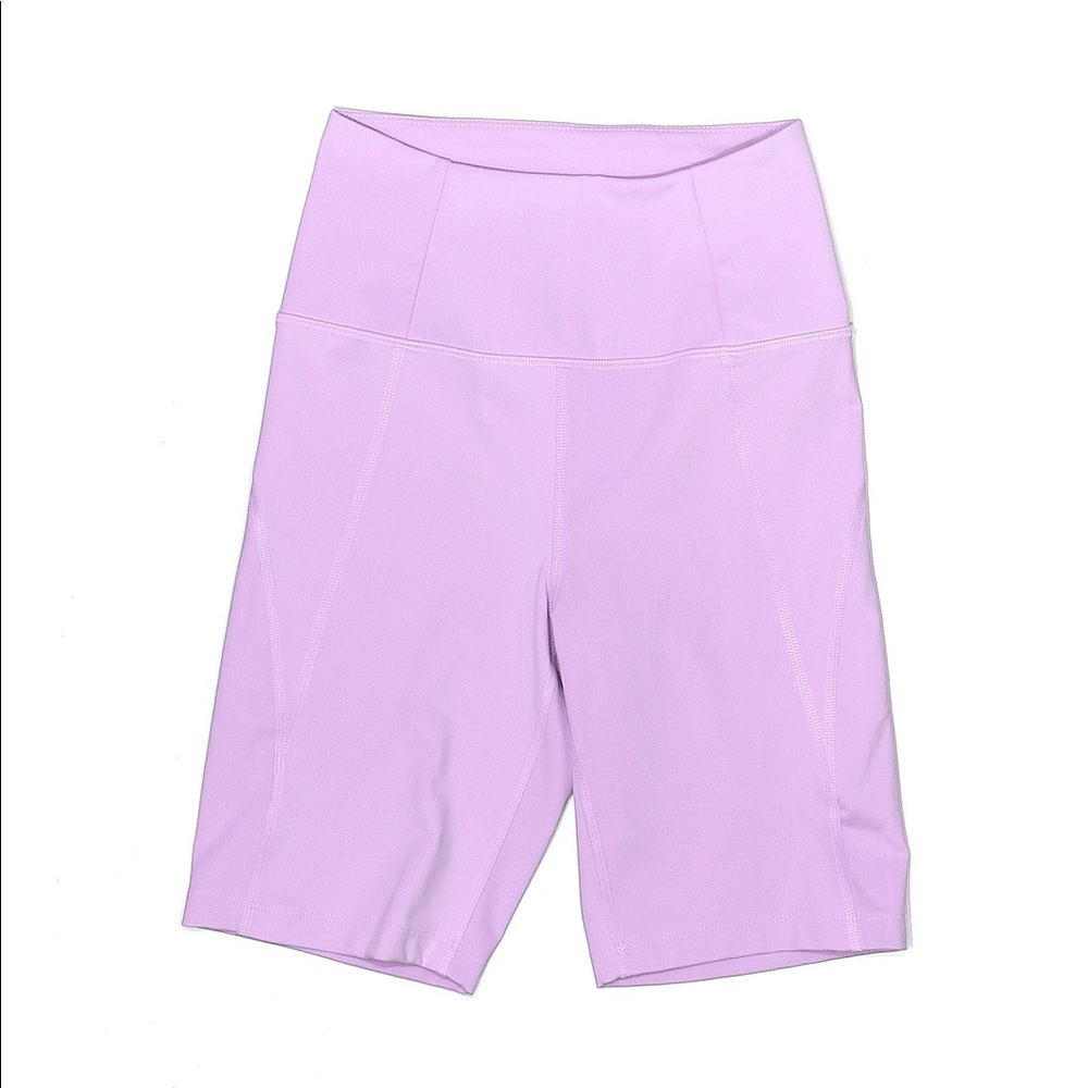 Lilac High Rise Run Shorts